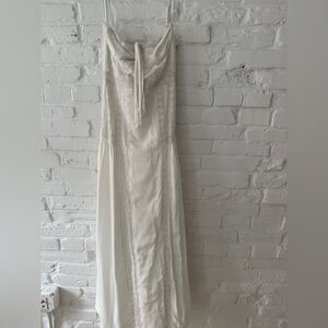 Reclectic White Midi Dress